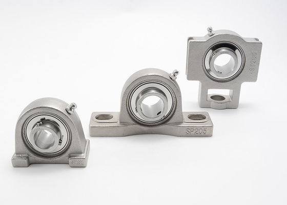 2 Lubang Flange Mount Bantal Blok Bantalan Stainless Steel Tugas Berat Non Ekspansi SUCPX05 SUCPX06