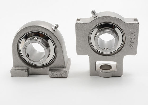 440c Ambil Unit Bantalan Set Sekrup Pengunci Blok Bantal Stainless Slot Lebar SUCST208