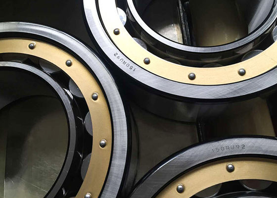 NJ310E Precision Roller Bearing Semi Locating Metric Needle Bearings Single Row Lurus Bore
